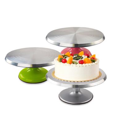 Chine 12 Inch Baking Tools Sustainable Wholesale Custom Cake Turntable Cake Decorating Supplies Baking Pastry Accessories Turn Table For Cake à vendre