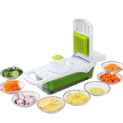 中国 Viable Multifunctional Tools Chopper Cutter Online Kitchen Vegetable Diced Potato Shredded Multifunctional Vegetable Slicer Cutter 販売のため