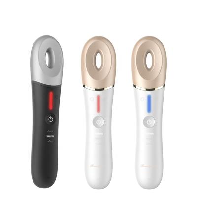 China New Products Smart Living Mini Face Heating Remover Electric Personal Relaxing Wrinkle Eye Vibrating Facial Massager As Seen On TV for sale