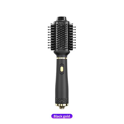 China Nondisposable High Quality Nondisposable Electric Hot Comb Hair Dryer Electric Straightener Comb Custom Hot Air Brush for sale