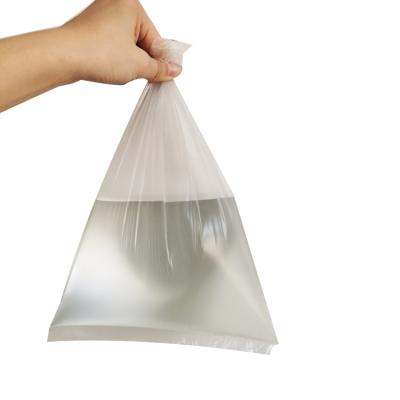 China 100% Disposable Blank Poly Material Transparent Plastic Flat Bags for sale