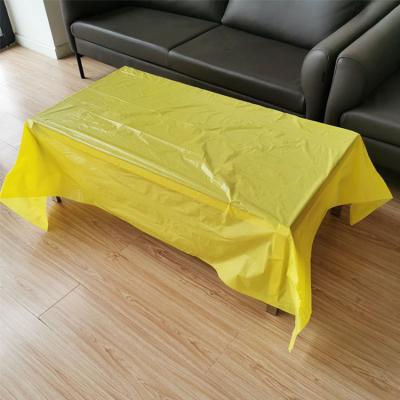 China Waterproof Cartoon Plain Waterproof Party Unique Wedding Technics Style Event Exhibition Trade Show Stretch Custom Table Cloth With Logo for sale