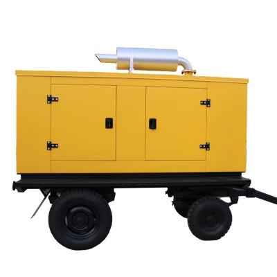 China Mobile Trailer Diesel Generator 150KW/188KVA Silent Waterproof Diesel Generator Set With Cummins XM-M-KP-120 for sale