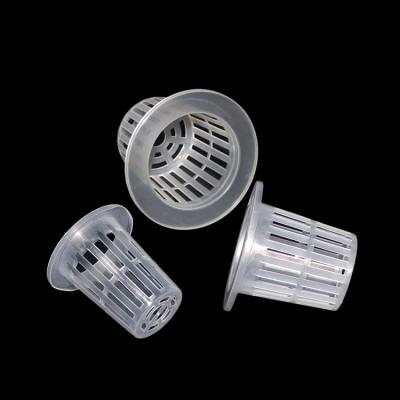 China Easily Assembled Greenhouse Mesh Pot Vegetable Grow Basket Hydroponics System Net Hydroponic Plastic Cup for sale