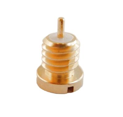 China 50Î © China Gigafactory High Quality Low Cost Threaded Female MMCX RF Coaxial Connector for sale