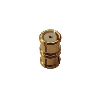 China 50Î © Chinese Supplier Selling RF Plug Gold Coaxial Connector SMP Female Adapter for sale