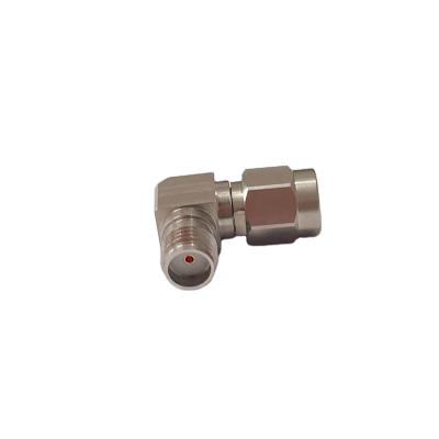 China 50Î © China Waterproof 4.3-10 7/8 Male Right Angle Female RF Coaxial Adapter Cable Connector SMA Series Supplier for sale