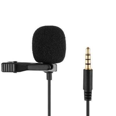 China Wired Microphone Wings 3.5mm Smartphone Karaoke Lavalier Microphone Mini Design Windproof Foam Teaching Speech Microphone for sale