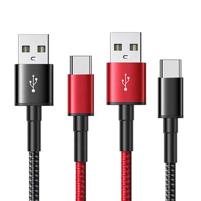 China Type C Fast Charging Cable 480Mbps Mobile Phone 5V/3A Mobile Phone USB Cable for sale