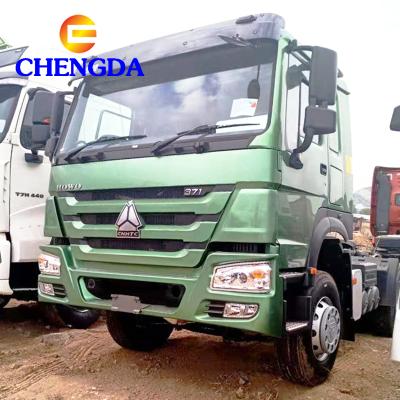 China Sinotruck 6x4 10 Wheels Howo Used Tractor Truck For Sale 6800x2500x3500 for sale