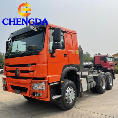 China Sinotruck Sinotruk Howo 6X4 371HP 420HP Trailer Truck Tractor Main Truck 6800X2500X3200 for sale