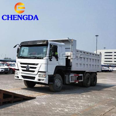 China 6*4 Euro2 10 Wheeler Truck Howo Tipper 371hp Metal Used Dump Truck for sale