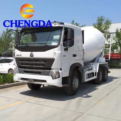 China Construction Industry Sinotruck Sinotruk Howo A7 4X2 6X4 6 8 10 12 Cubic Meter Concrete Mixer Truck for sale