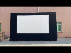 Portable Outdoor Projection Screen Fast Folding Projector Screen