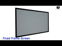 120 Inch Fixed Frame Screen Anti - Light Narrow Edge Aluminum Frame