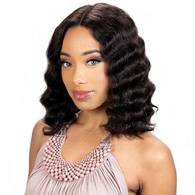 China Cheap Glueless BOB Lace Front Wigs Short Wave Deep Curly Wigs 100% Deep Wave Human Hair Lace Front Wig for sale