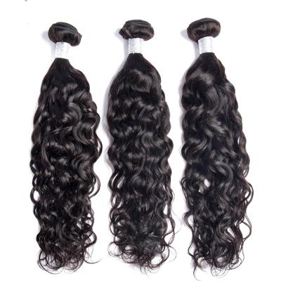 China 100% Hair Water Wave Hair Bundles Natural Remy Hair 7A 8A 9AStraight Human Hair Weave Wave 1/3/4 Piece Natural Color for sale