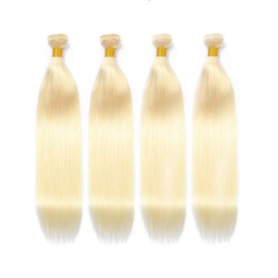 China Human Hair 100% 613 Bundles 8A 10A Remy Human Hair Straight Double Weft Natural Color 1/3/4 Piece Virgin Human Hair for sale