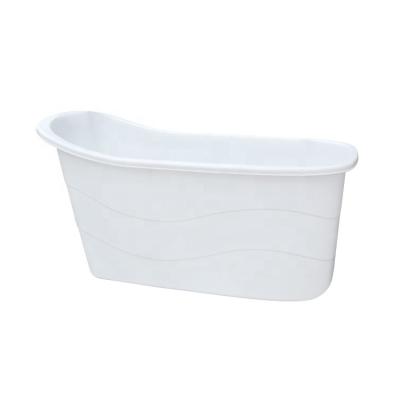 China OEM Viable Custom Bathtub Factory Price Movable Plastic Portable Large Cheap Bathtub For Adults for sale