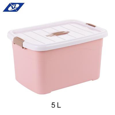 China Multifunctional Cheap Viable Stackable Box Food Storage Plastic Storage Box for sale