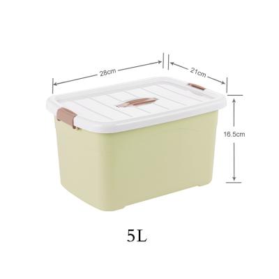 China Sustainable Waterproof Lockable Warehouse Colored Storage Boxes Toy Box Storage Bin for sale