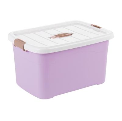 China Modern Rectangle Transparent Box Large Plastic Storage Box Plastic Storage Box for sale