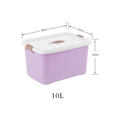 China Sustainable Hot Sale Customized Plastic Containers Home Organizing Storage Box for sale