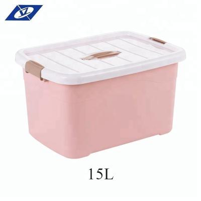 China Small Container Sustainable Waterproof Plastic Wardrobe Storage Box Home Square Storage Box for sale