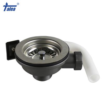 China Quality Assurance New Design 114mm Stainless Drainer Hose Pipe Sink Strainer Modern for sale