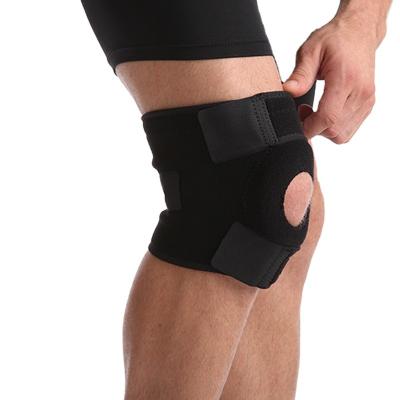 China Spring Outdoor Sports Knee Brace Adult Adjustable Nylon Breathable Knee Pads Guards for sale