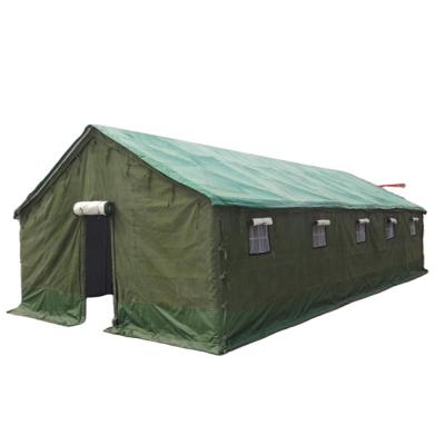 China Tube Type Tent Stake Double Layer Tent Military Army Tent For 12 Person for sale