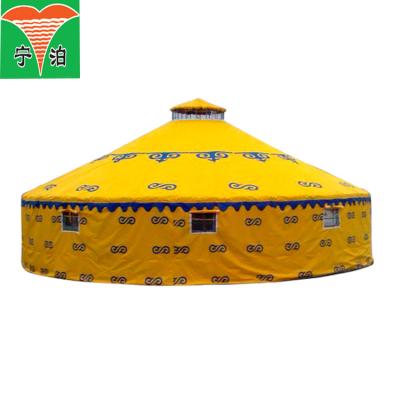 China UV-resistant popular fashion luxury mongolian yurt tent on sale for sale