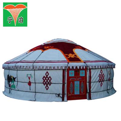 China UV-Resistant Hot Sale Mongolian Yurt Tent Outdoor Yurt Tent for sale