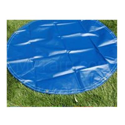 China Waterproof circular 100gsm pe light duty tarpaulin for protection around swimming pool for sale