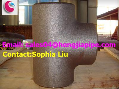 China Butt weld reducing tee/ pipe fittings manufacturer in China for sale