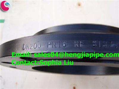 China ST37.2 PN16 RF flanges for sale