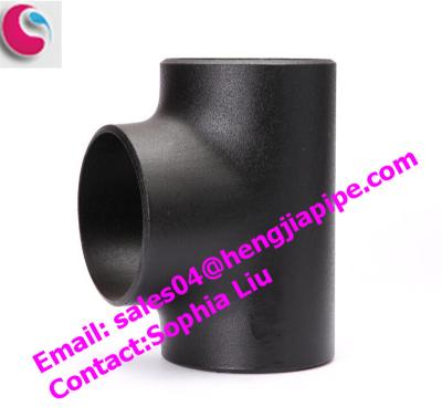 China CS(carbon steel) reducing tee Hengjia pipe fittings for sale