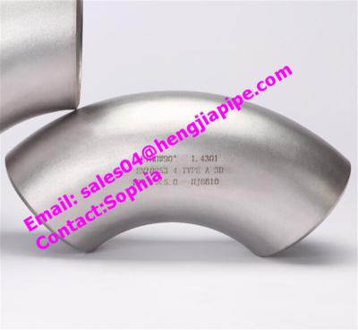 China 90deg butt welded elbow EN10253-4 TYPE A for sale