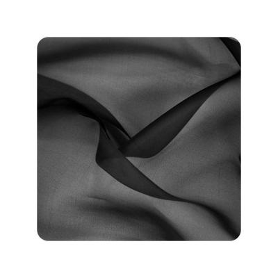 China China Breathable Silk Fabric 5mm Organza 140cm Width Black Color For Silk Ribbon Many Colors In Stock for sale