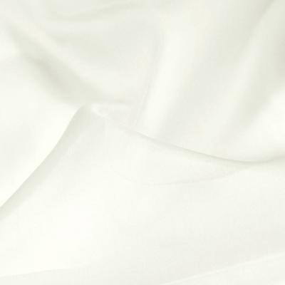 China Breathable high quality 100% pure silk organza satin organza fabric silk textile for wedding dress 5mm width 140cm for sale