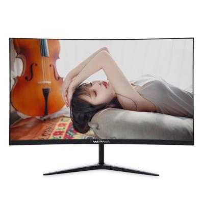 China 27 Inch LED TV Monitor , Curved Desktop Monitor For Home Work Study for sale