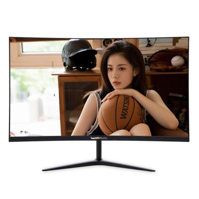 China IPS-Panel Typ 12v Gleichspannung gekrümmter Computermonitor 27 Zoll Full HD 1080p Breitbild zu verkaufen