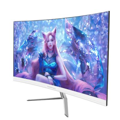 China 24/32/42 Inch Curved Fhd 2k Widescreen LED Monitor for Home Usage and Advertising for sale