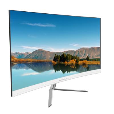 China 23.8 24 inch Lcd Display gebogen computermonitor met 0,264 mm pixel pitch Te koop