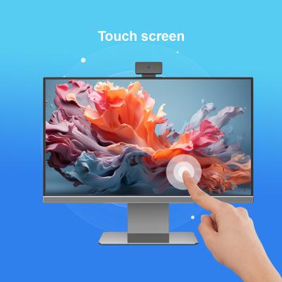 Китай Touch Laptops Core I3 I5 I7 Aio Ssd 128g 256g 512g Бизнес игры Barebone Все в одном ПК Настольный компьютер 27 продается