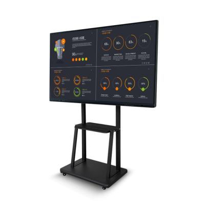 中国 128G ROM 75 Inch Smart Interactive Whiteboard Ir Touch For Teaching Business Office 販売のため