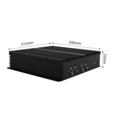 Κίνα I3 επεξεργαστής Intel Desktop Mini PC Win10 2 Ethernet I3 Μικρό μικρό υπολογιστή προς πώληση