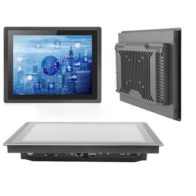 China Embedded 15 Inch Industrial Touch Screen PC , Ip65 Touchscreen Monitor I3 4G 128G for sale