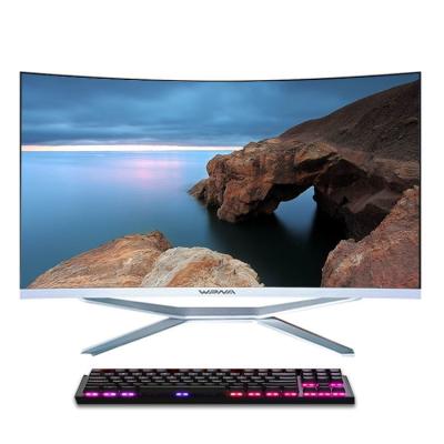 China Computadora portátil de 27 pulgadas Core I5 WIN 10 OS todo en uno PC de escritorio para el hogar en venta