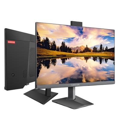 China 23,8 inch Octa Core zakelijke monoblokcomputer SSD 256G 512G Barebone Desktop AIO PC alles in één Te koop